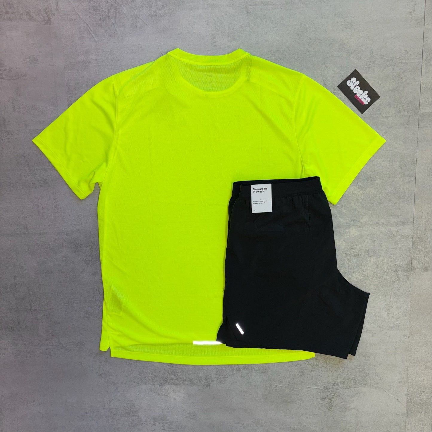 Nike Miler Set Volt Yellow