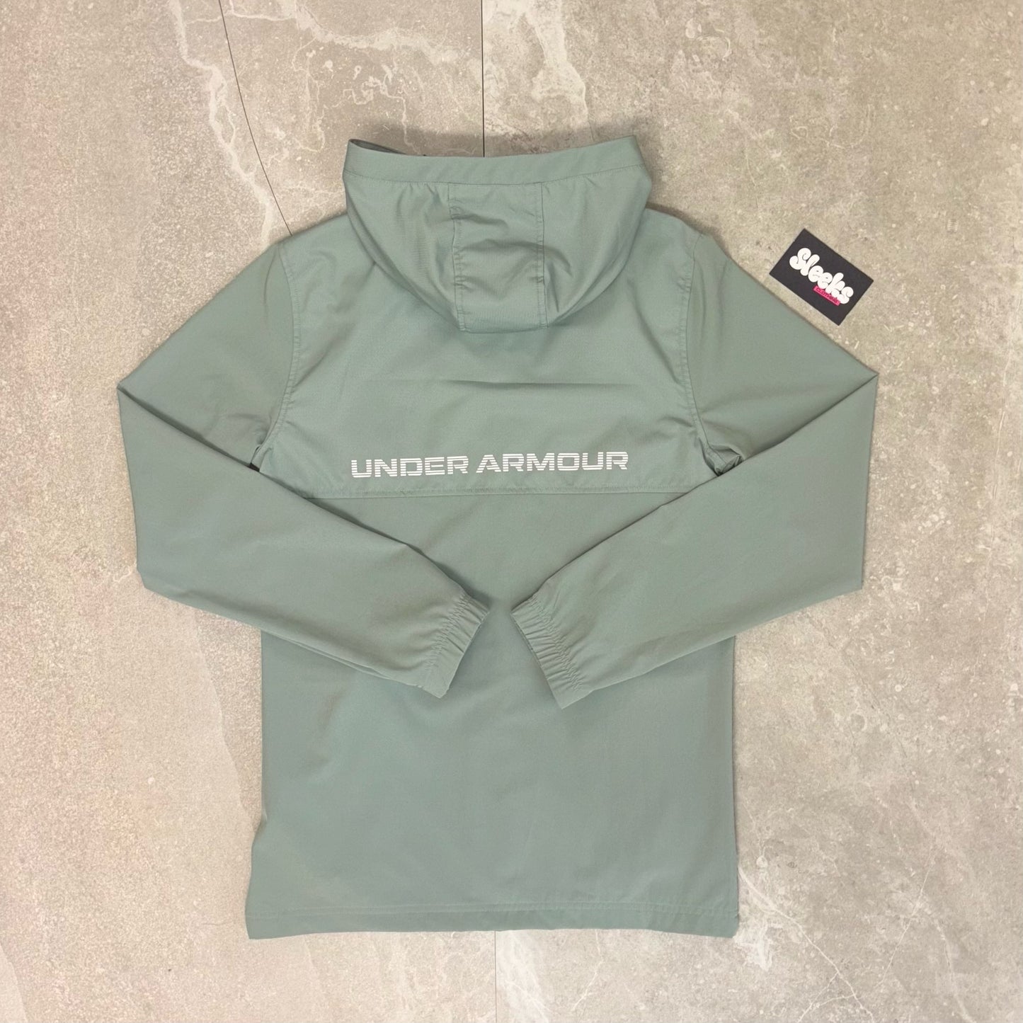Under Armour Lock-Up Woven Mix Jacket Silica Green