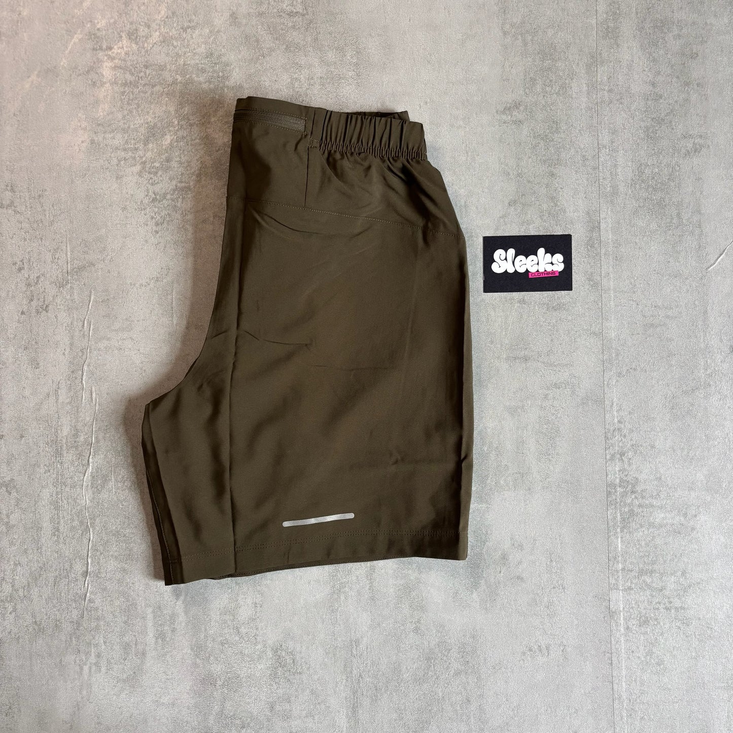 ASICS Sports 2in1 Shorts Mocha