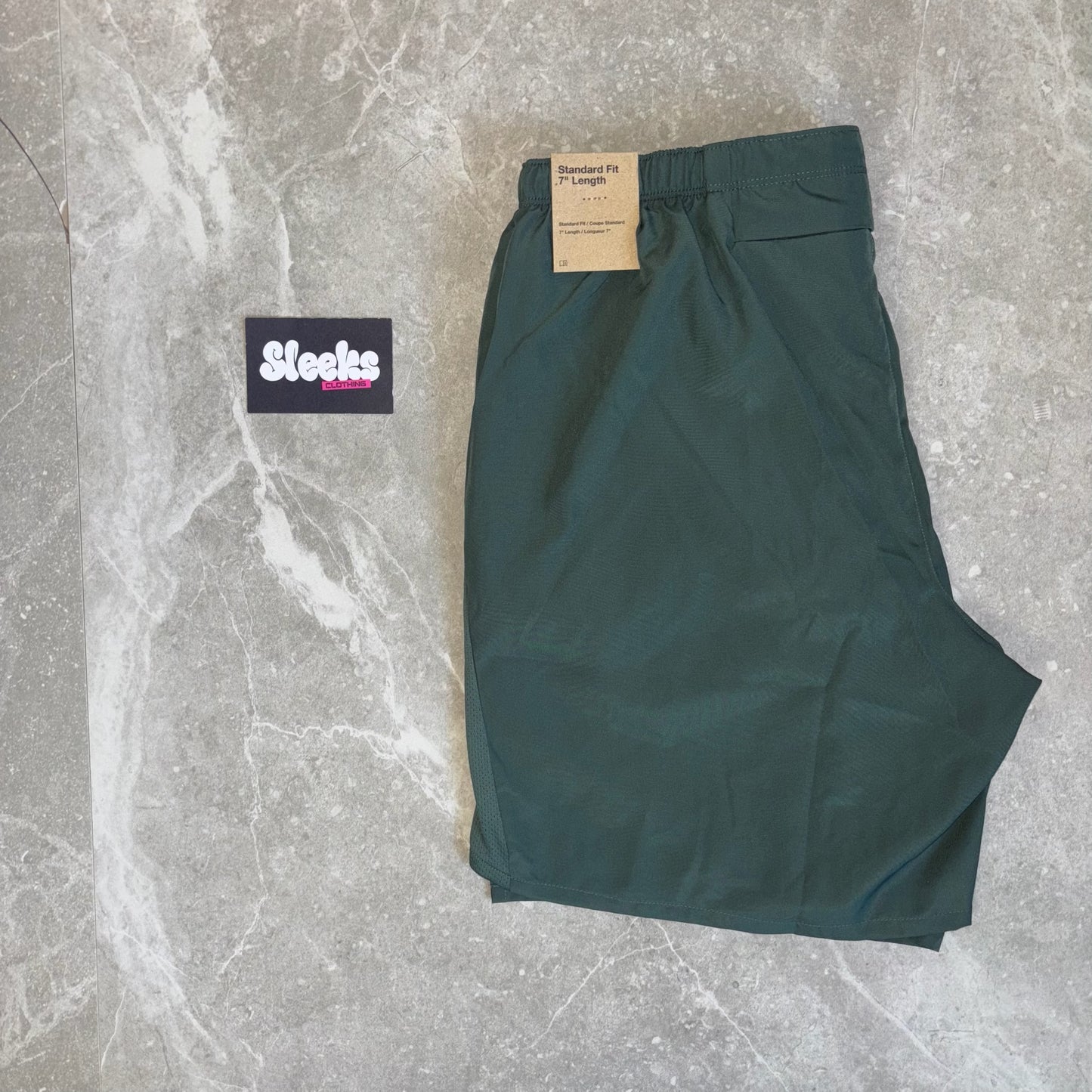 Nike Challenger Shorts Vintage Green