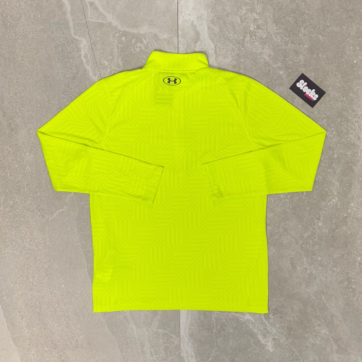 Under Armour GeoTessa 1/2 Zip Volt Yellow