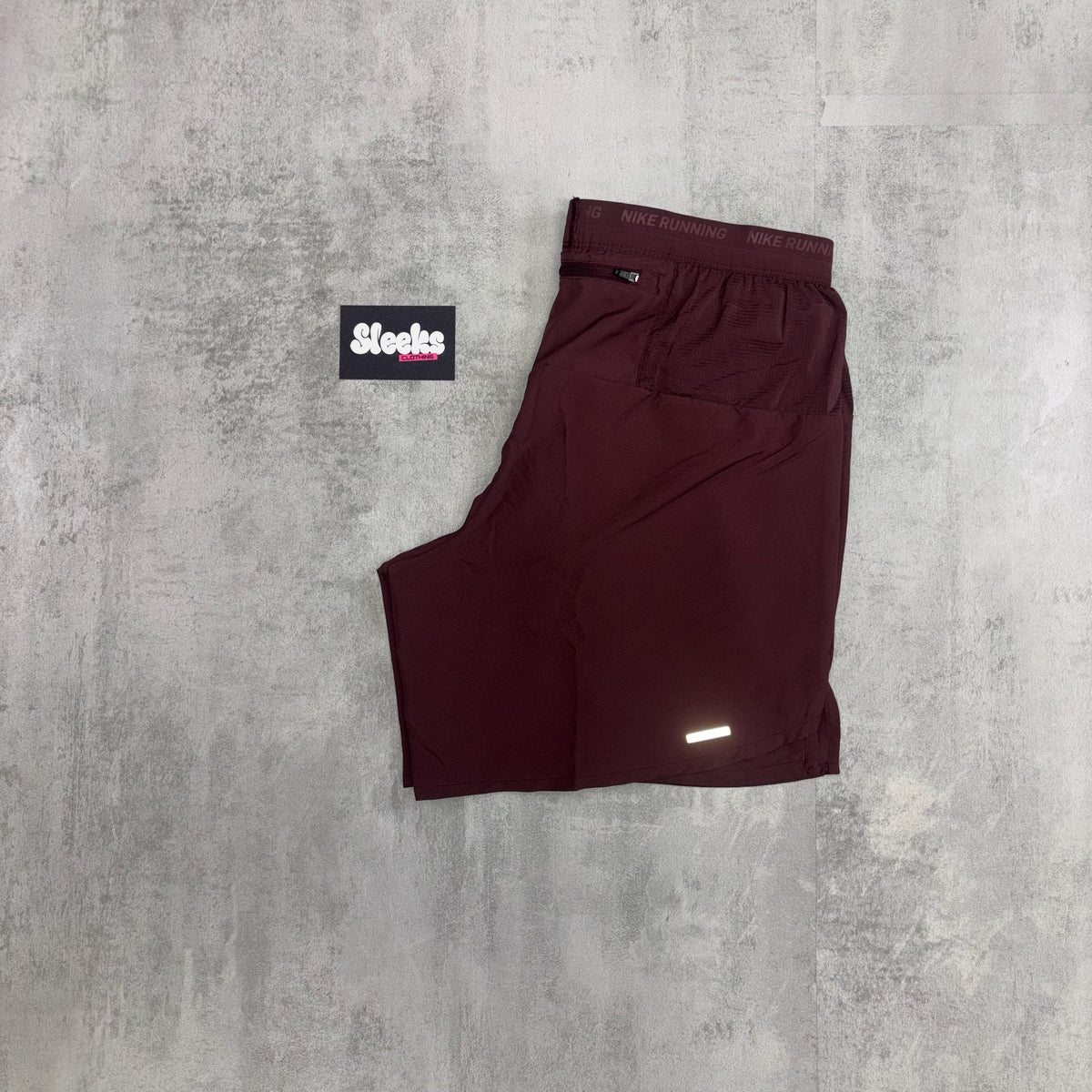 Nike Challenger Shorts Burgundy Crush