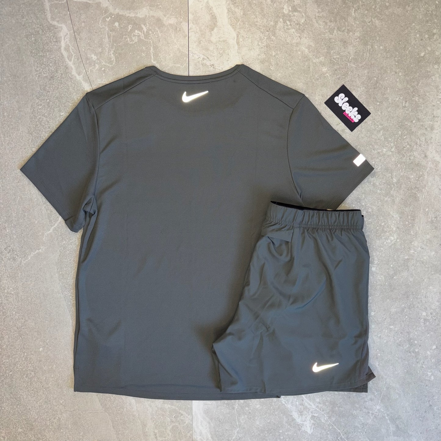 Nike Miler Flash Set Grey