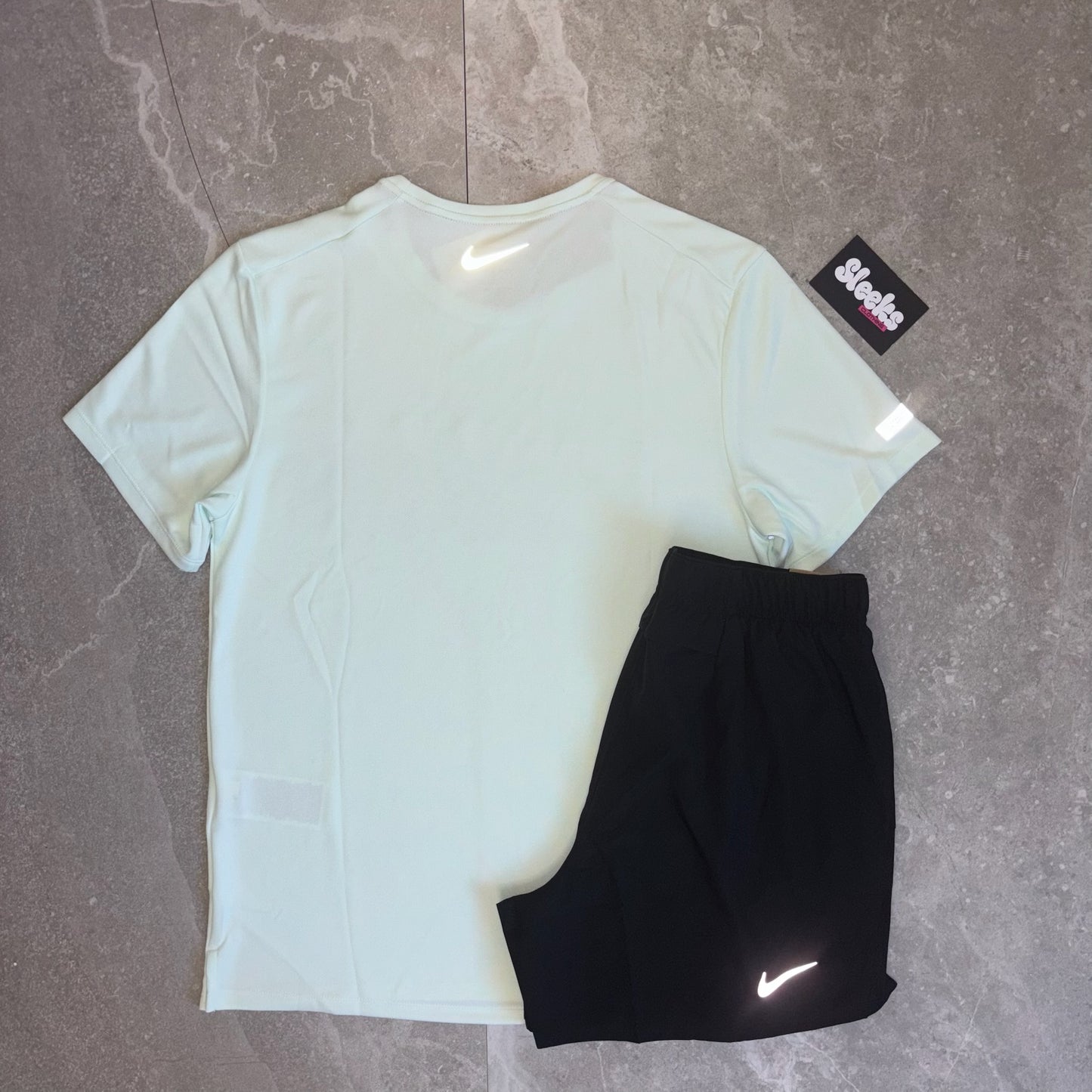 Nike Miler Flash Set Barely Green/Black