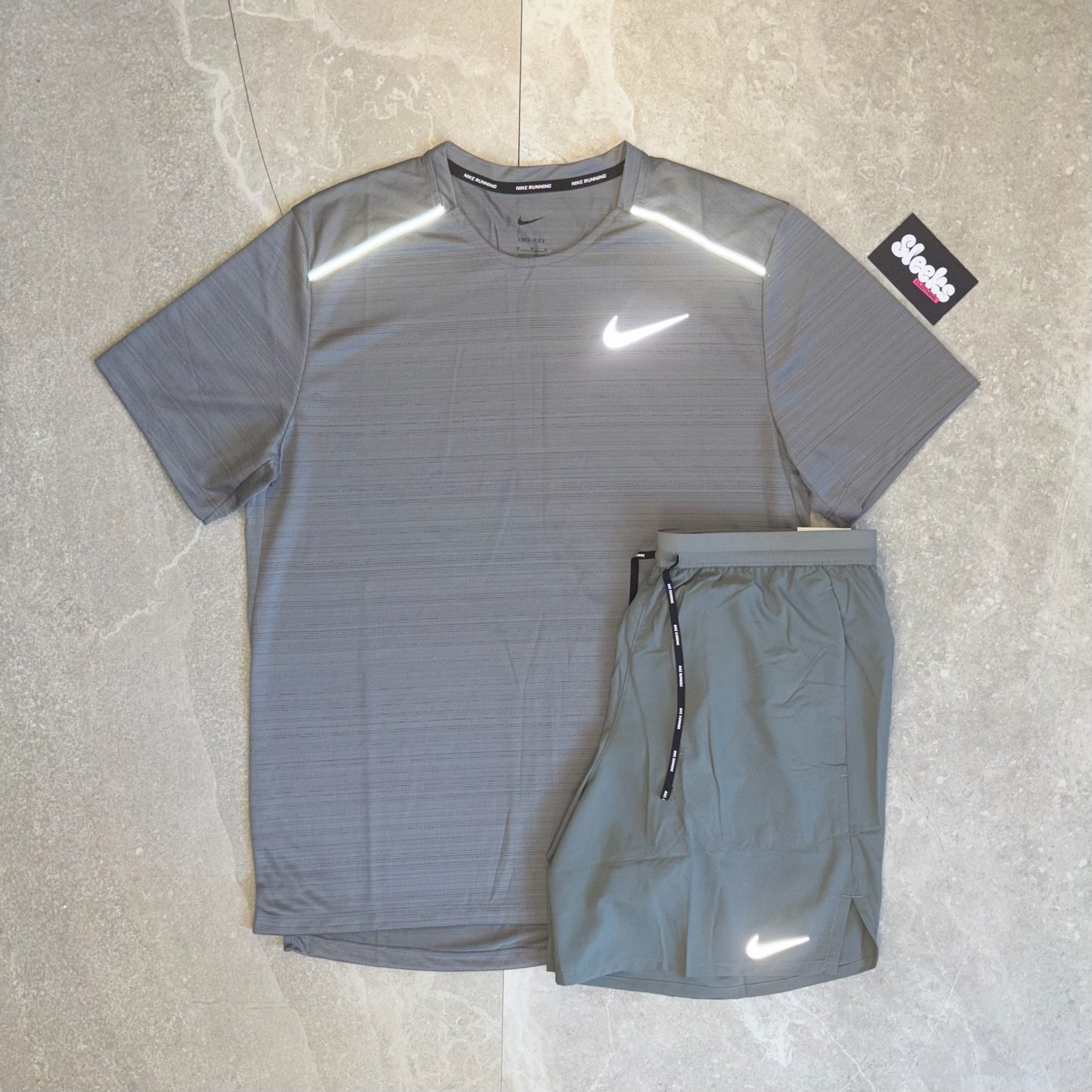 Nike Miler Set Grey Sleeks Clothing nike-miler-set-grey-sleeks-clothing