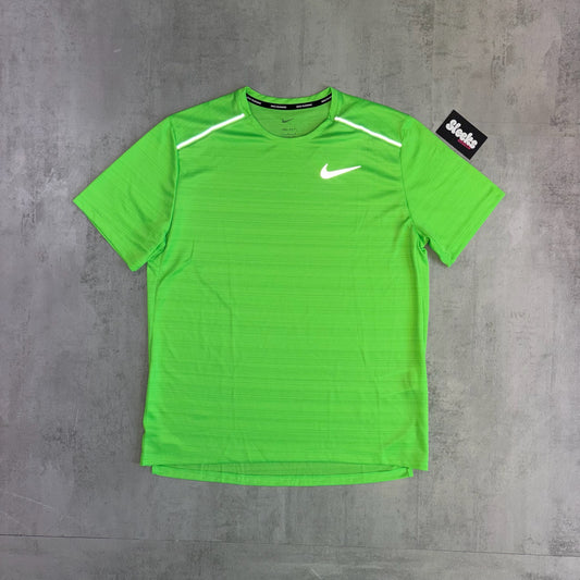 Nike Miler Tee Green Strike