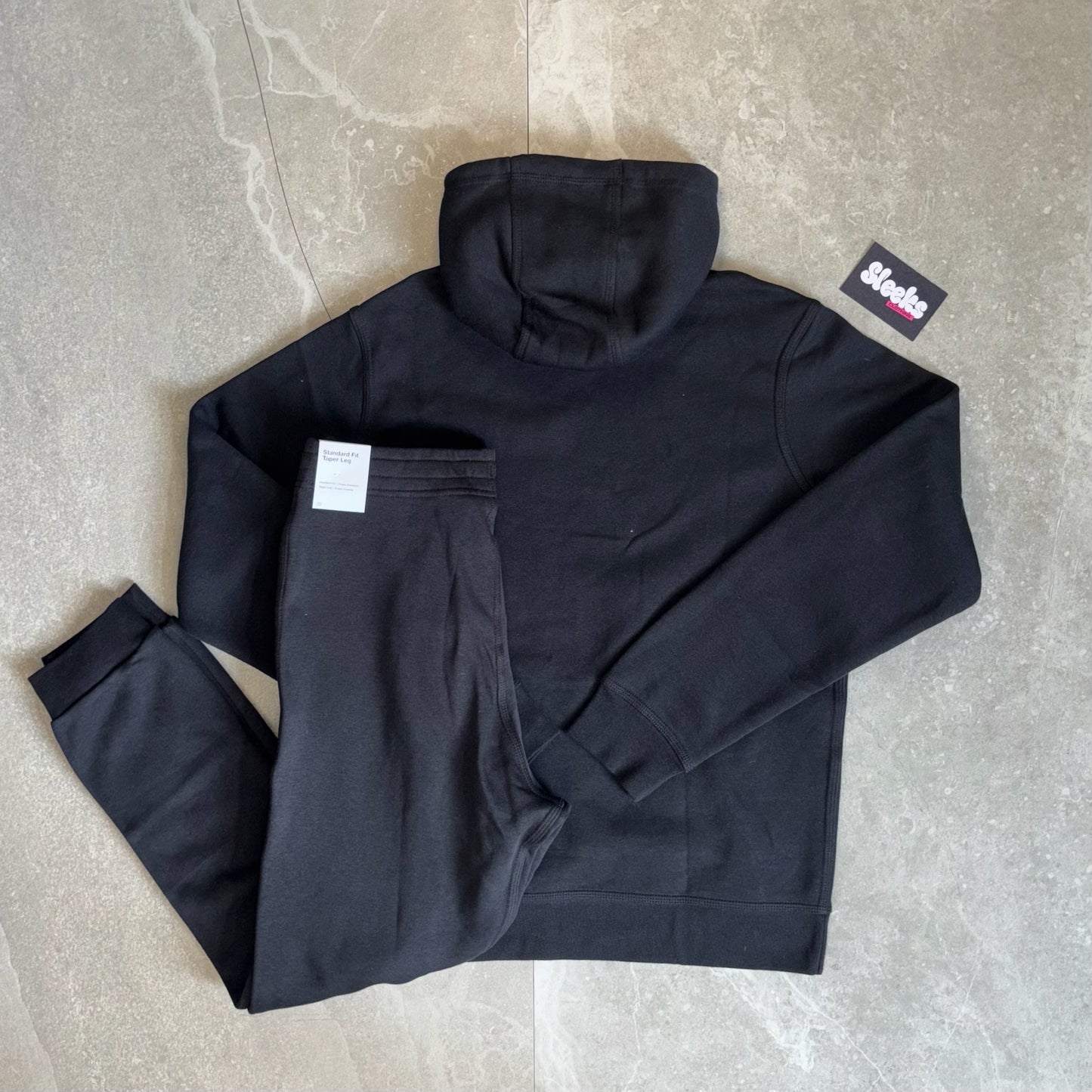 Nike Club Tracksuit Black