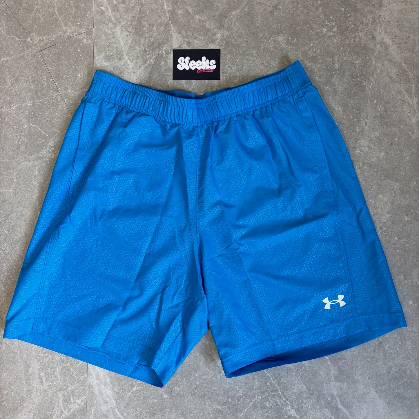 Under Armour Printed Shorts Blue