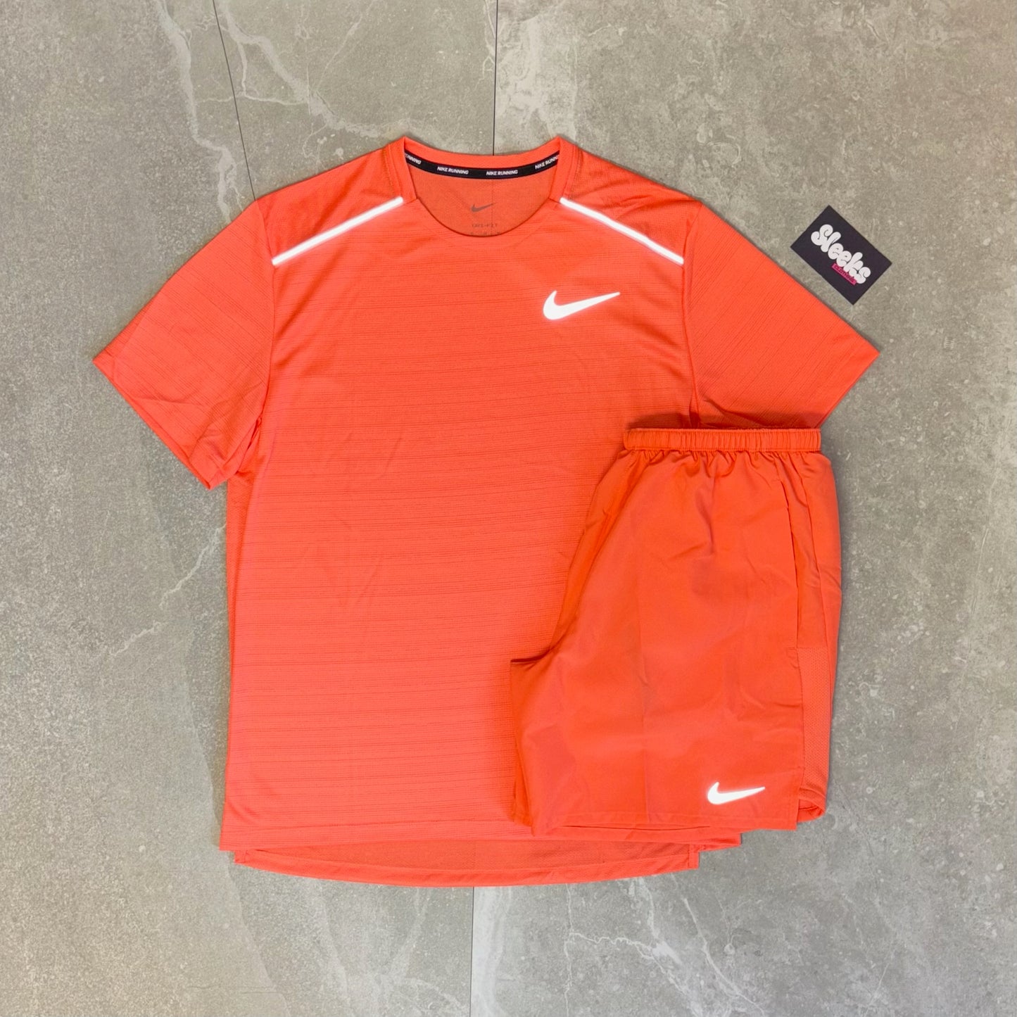 Nike Miler Set Light Wild Mango