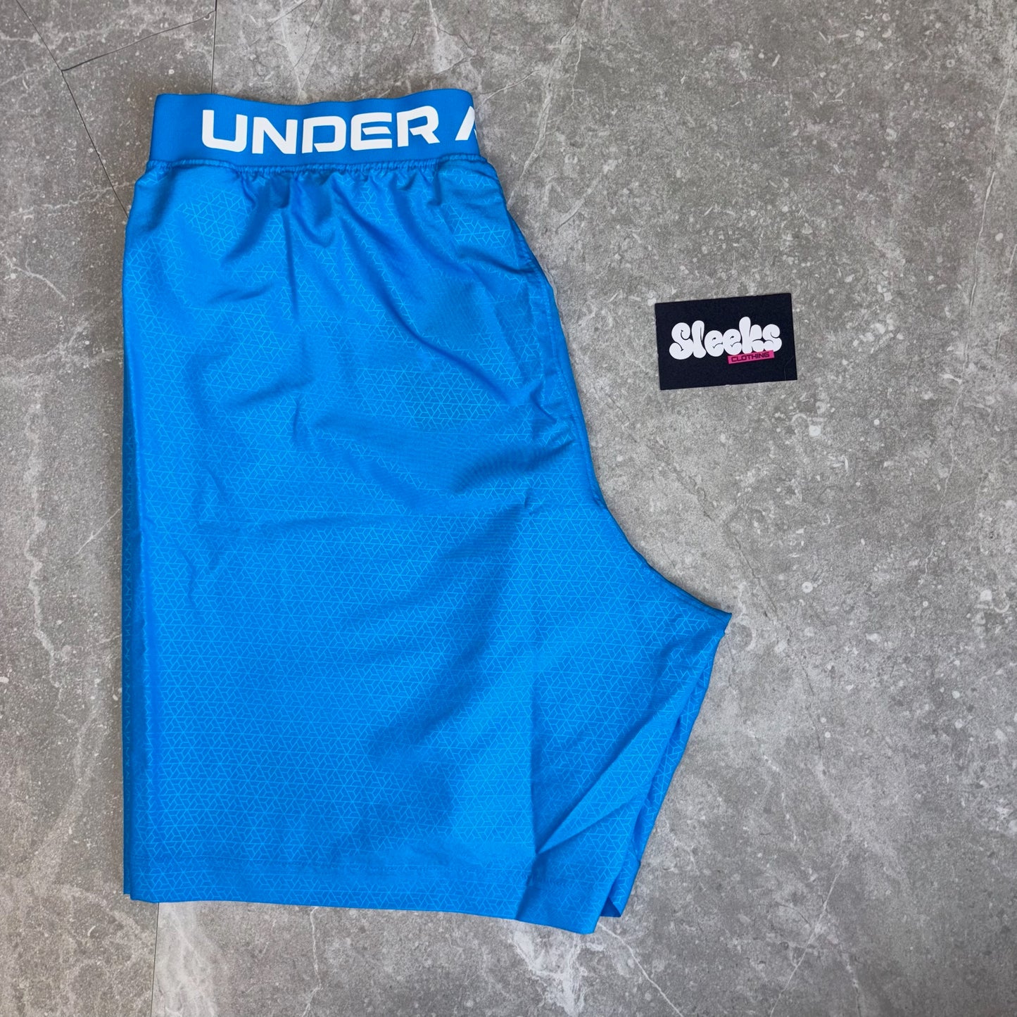 Under Armour Printed Shorts Blue