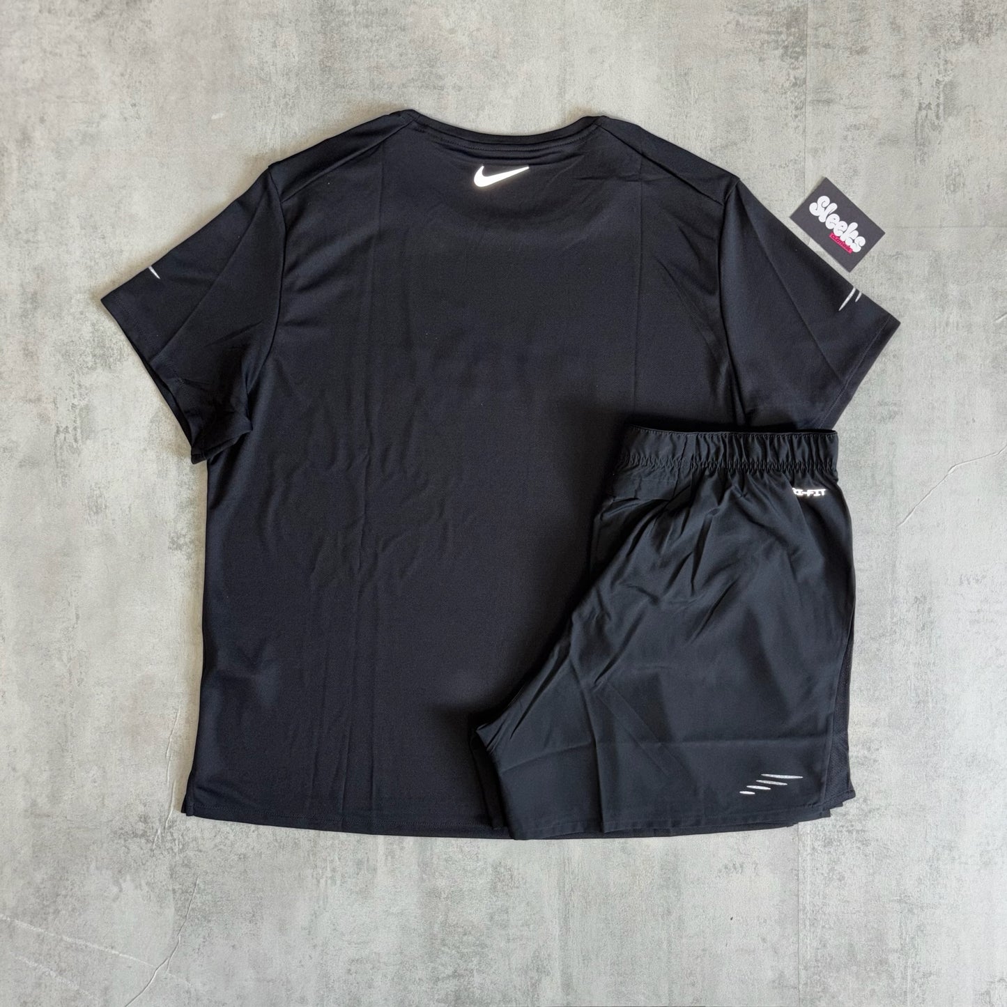 Nike Miler Flash Set Black