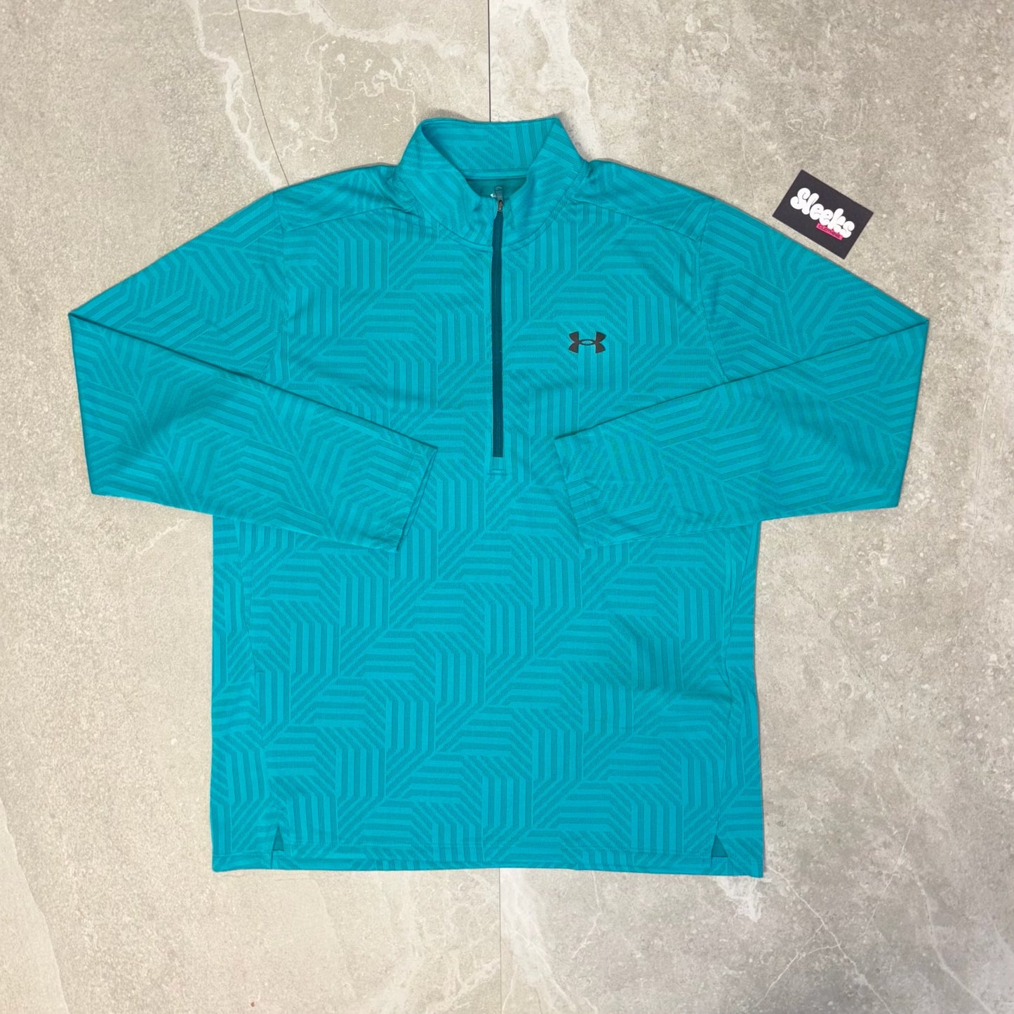 Under Armour GeoTessa 1/2 Zip Blue