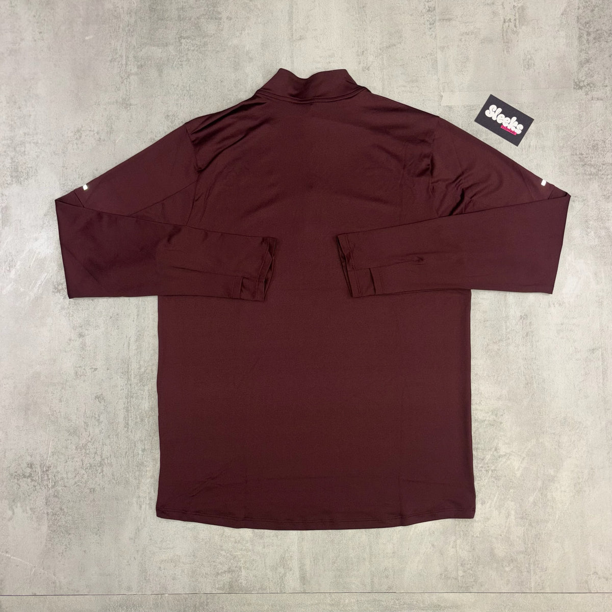 Nike Dri-Fit 1/2 Zip Burgundy Crush