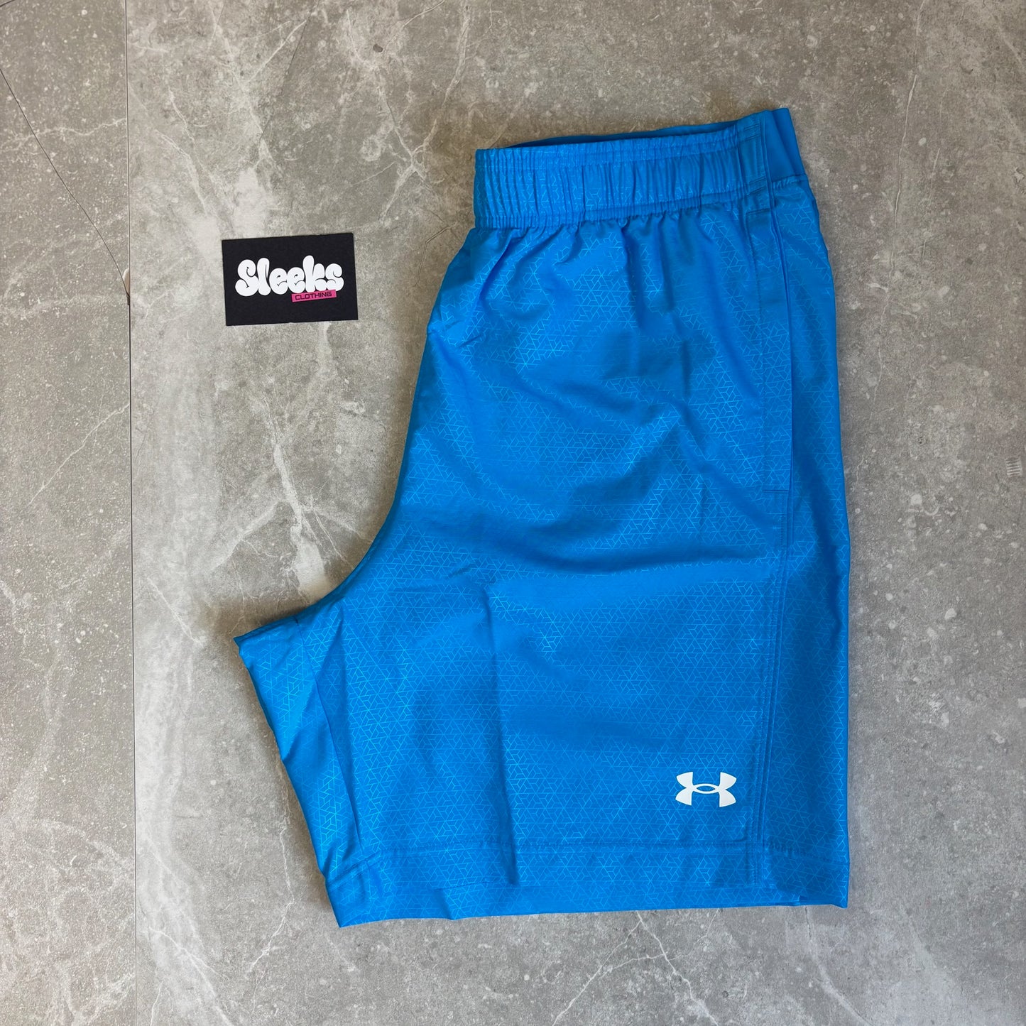 Under Armour Printed Shorts Blue