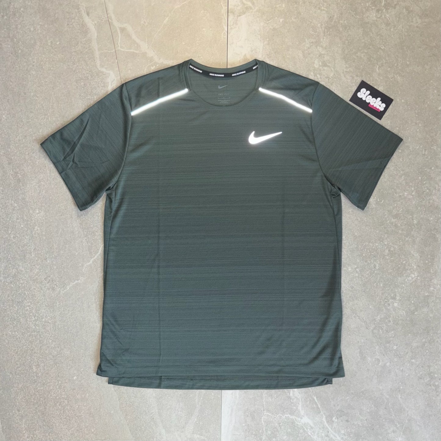 Nike Miler Tee Vintage Green