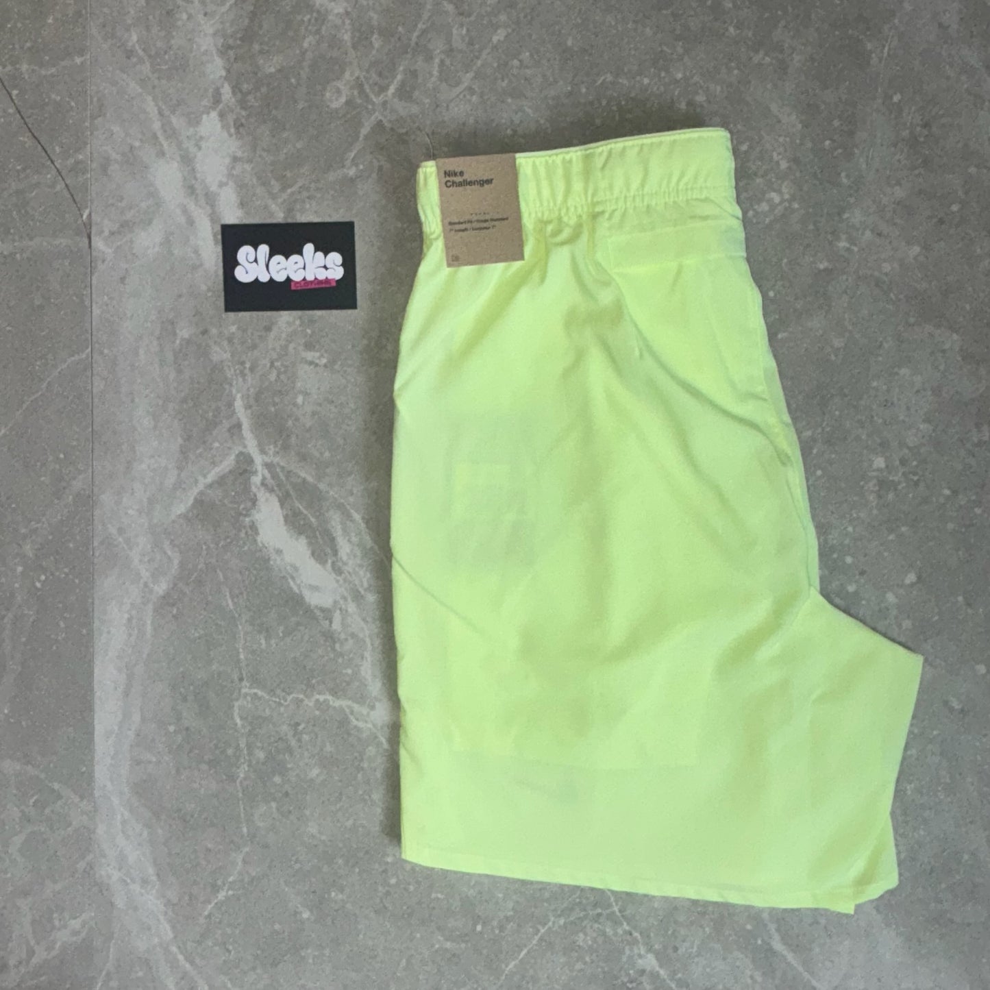Nike Challenger Shorts Barely Volt