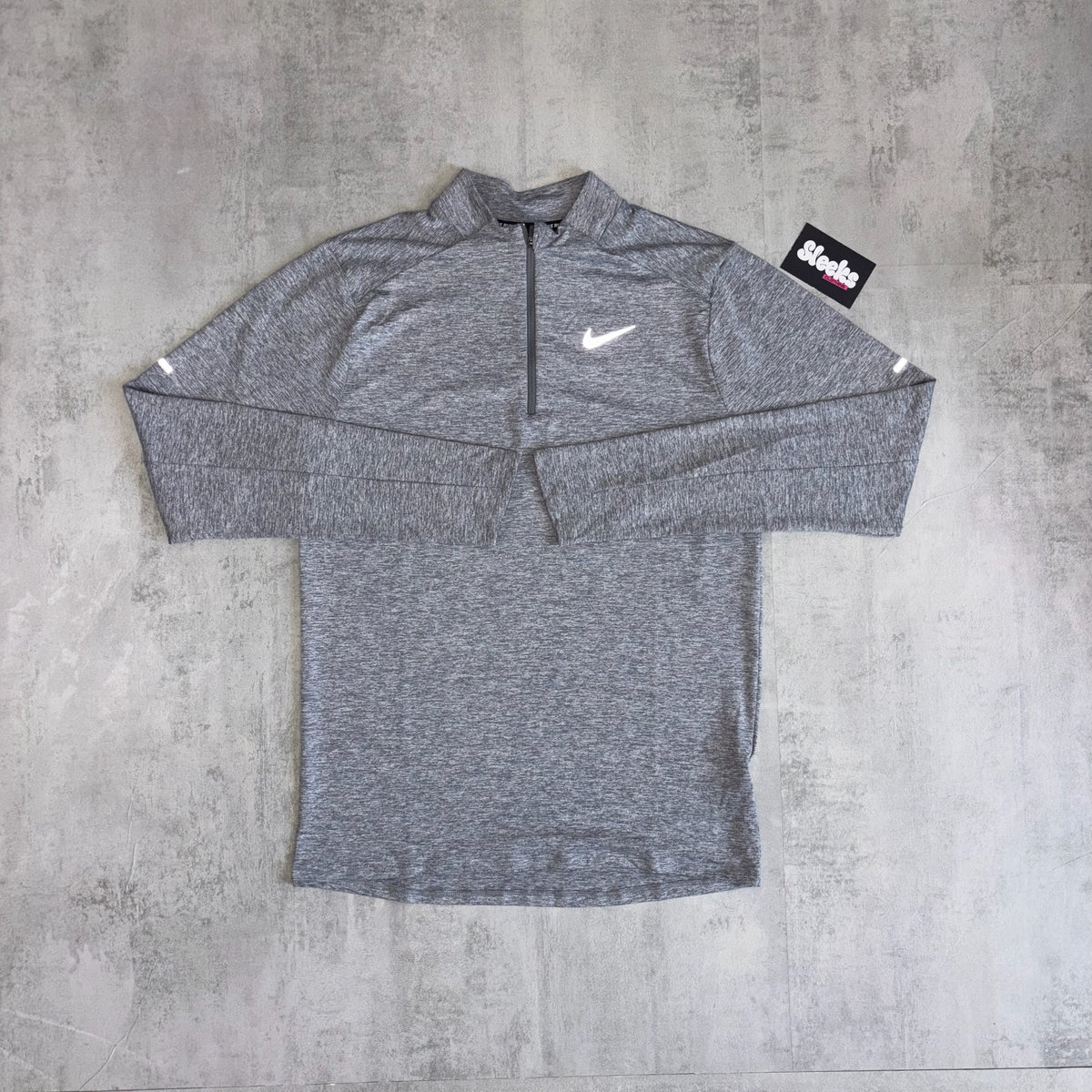 Nike Dri-Fit 1/2 Zip Smoke Grey