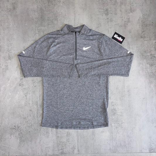 Nike Dri-Fit 1/2 Zip Smoke Grey