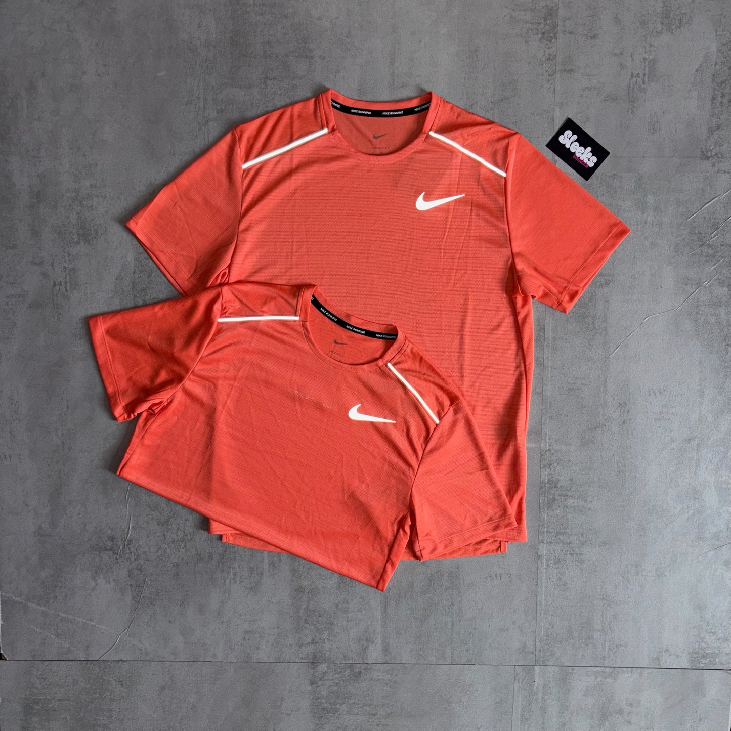 Nike Miler Tee Light Wild Mango
