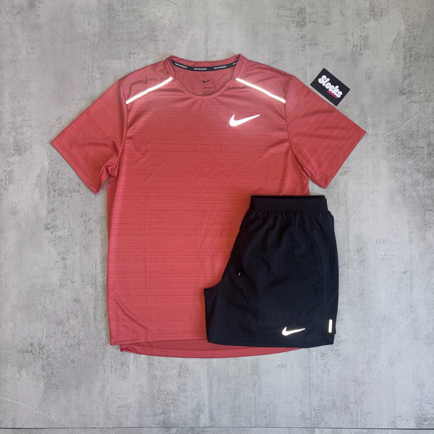 Nike Miler Set Adobe Red