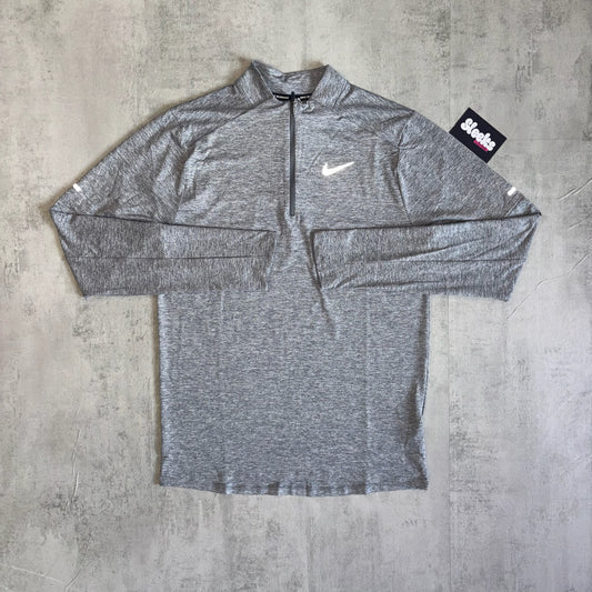 Nike Dri-Fit 1/2 Zip Smoke Grey