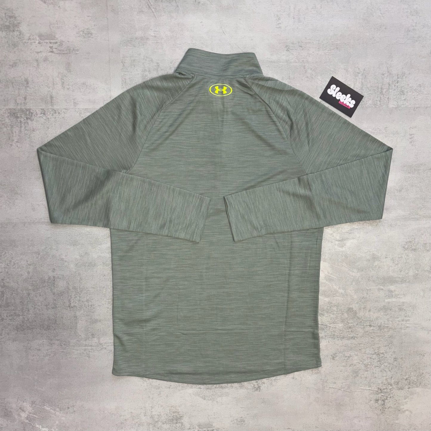 Under Armour Tech Textured 1/2 Zip Green