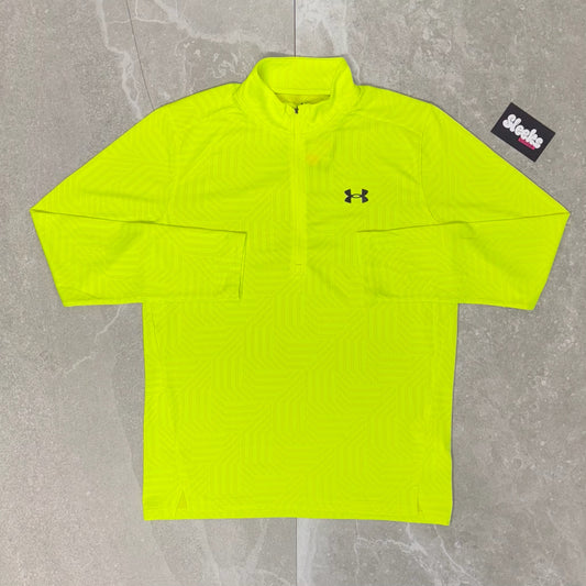 Under Armour GeoTessa 1/2 Zip Volt Yellow