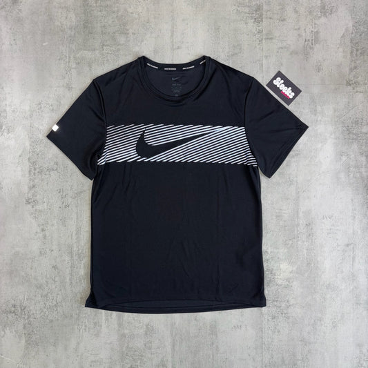 Nike Miler Flash Tee Black