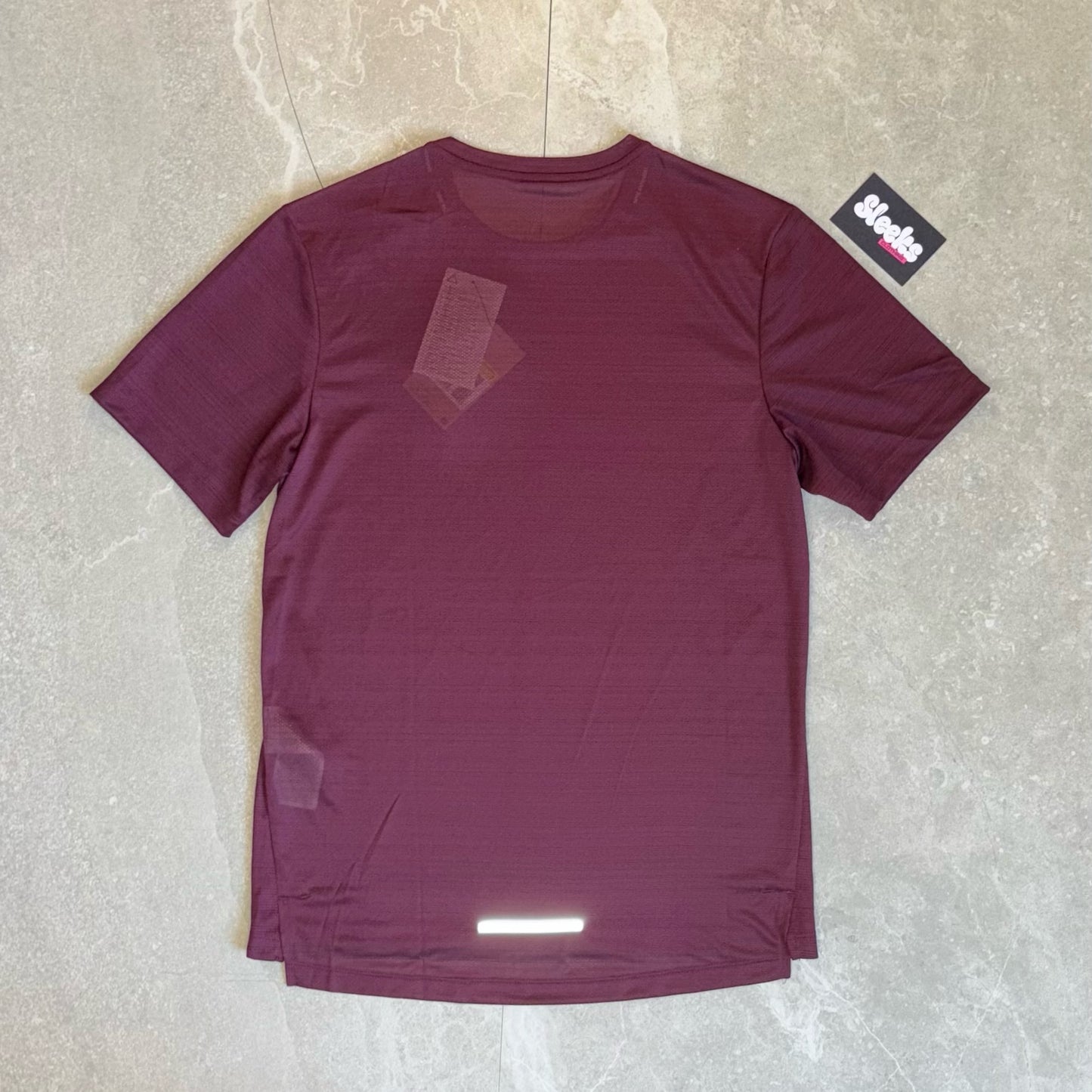 Nike Miler Tee Night Maroon