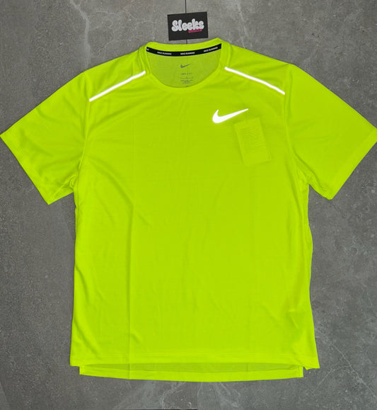 Nike Miler Tee Volt Yellow