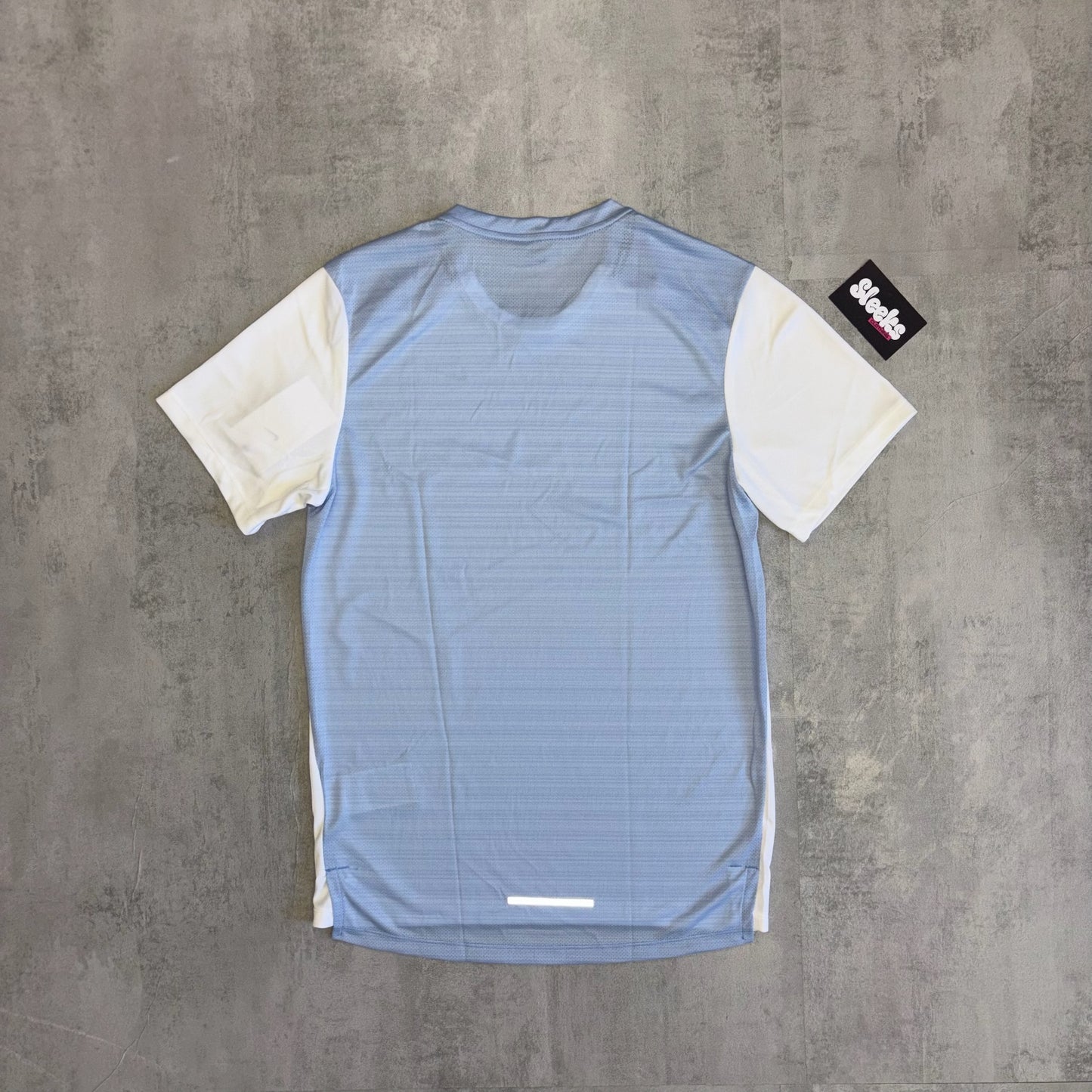 Nike Miler Tee White/Cobalt Bliss
