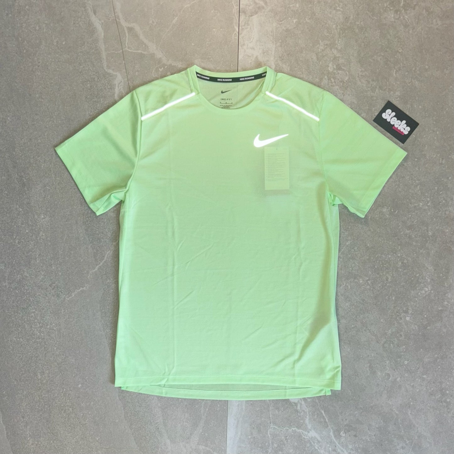 Nike Miler Tee Vapour Green