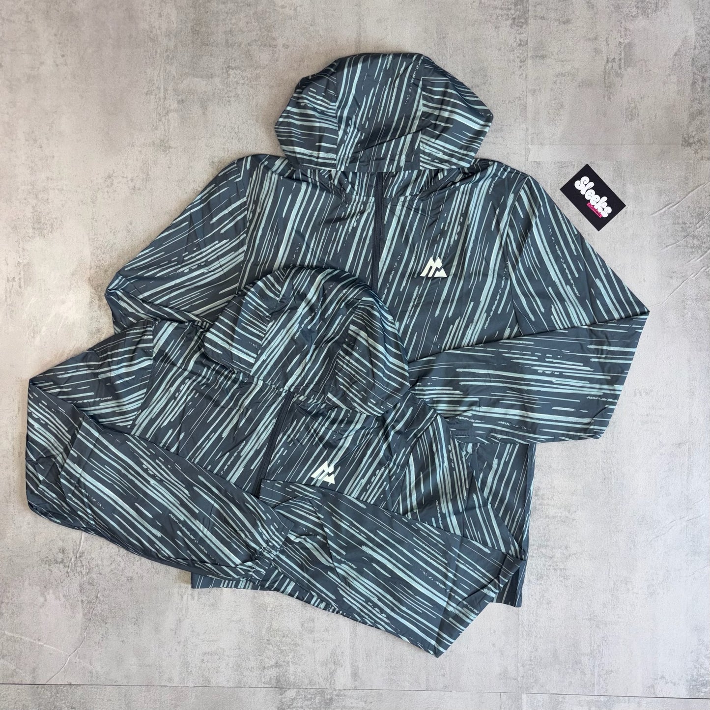 Montirex All Over Windbreaker Grey