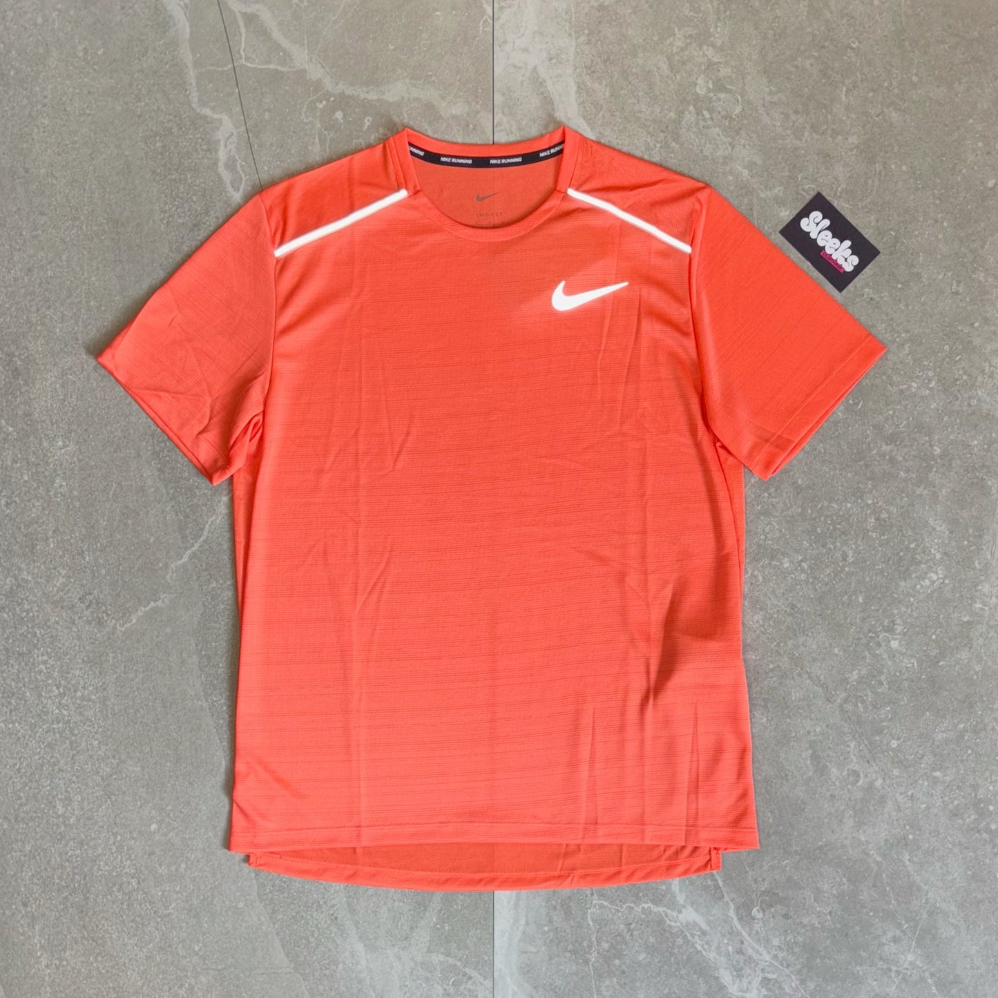 Nike Miler Tee Light Wild Mango