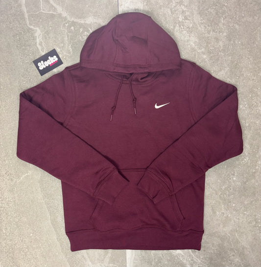 Nike Club Hoodie Maroon