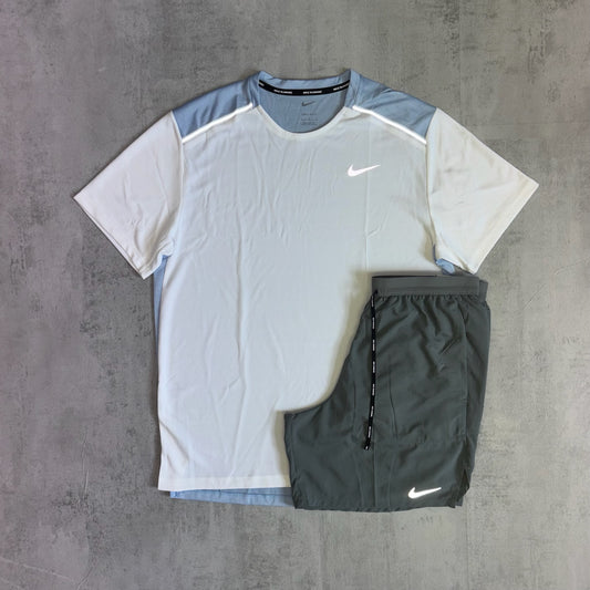 Nike Miler Set White/Cobalt Bliss