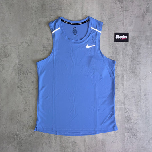 Nike Miler Vest Set Mid Blue