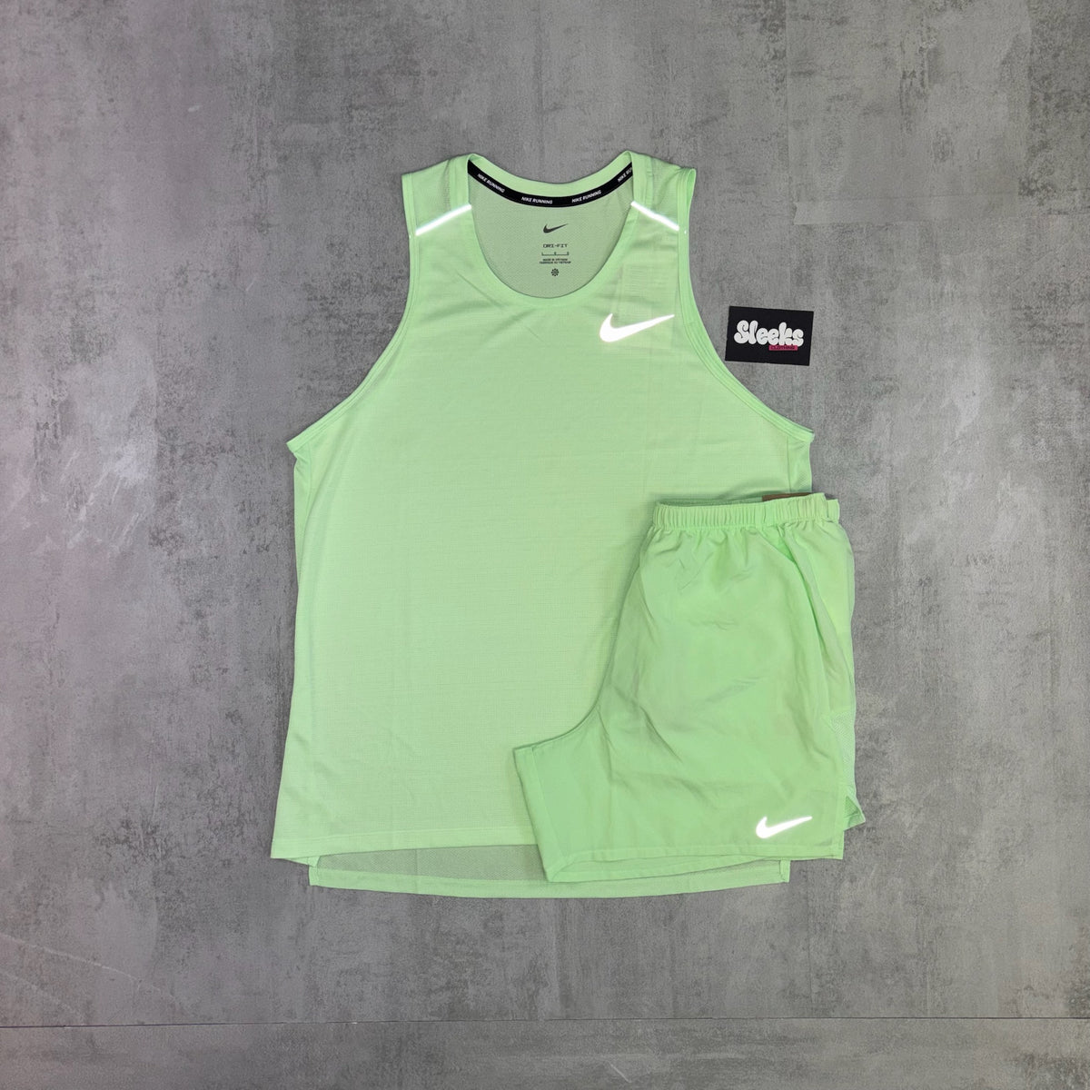 Nike Miler Vest Set Vapor Green