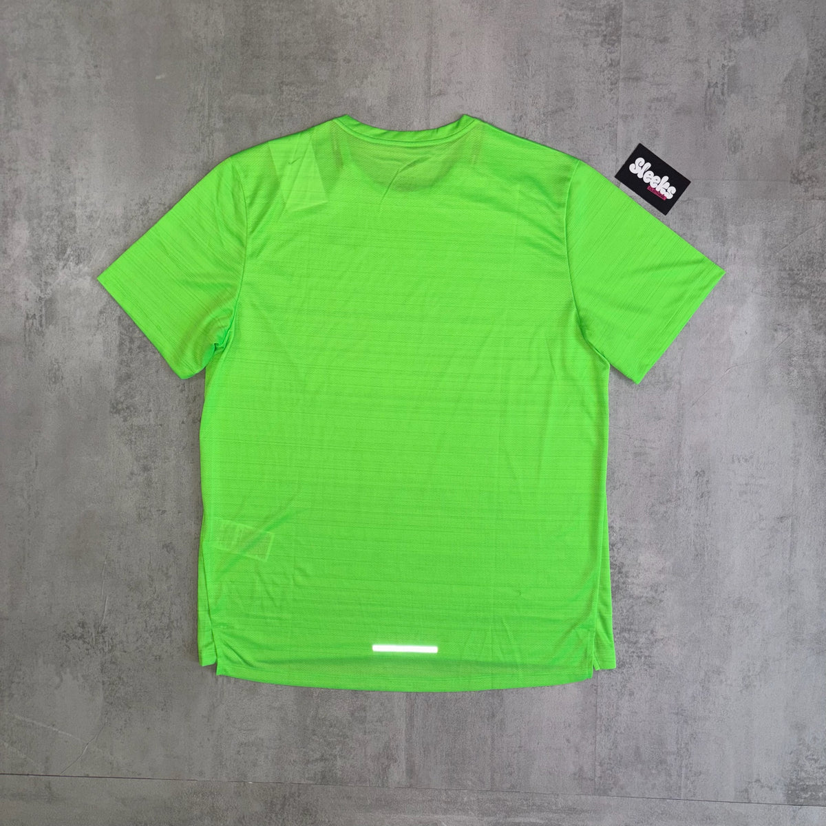 Nike Miler Tee Green Strike