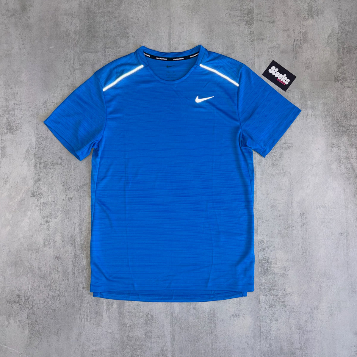 Nike Miler Tee Photo Blue