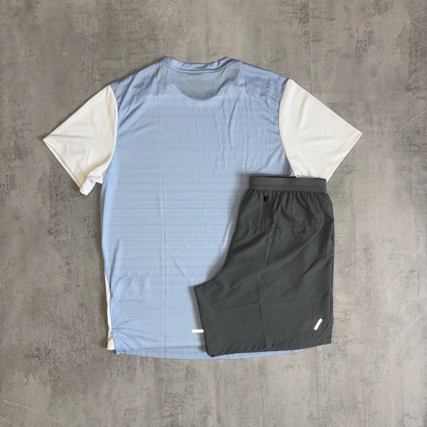 Nike Miler Set White/Cobalt Bliss