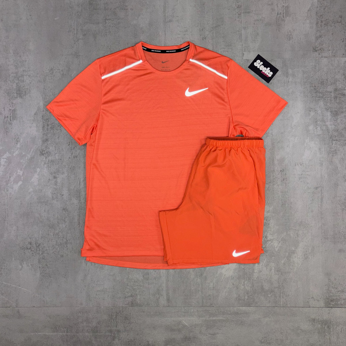 Nike Miler Set Light Wild Mango