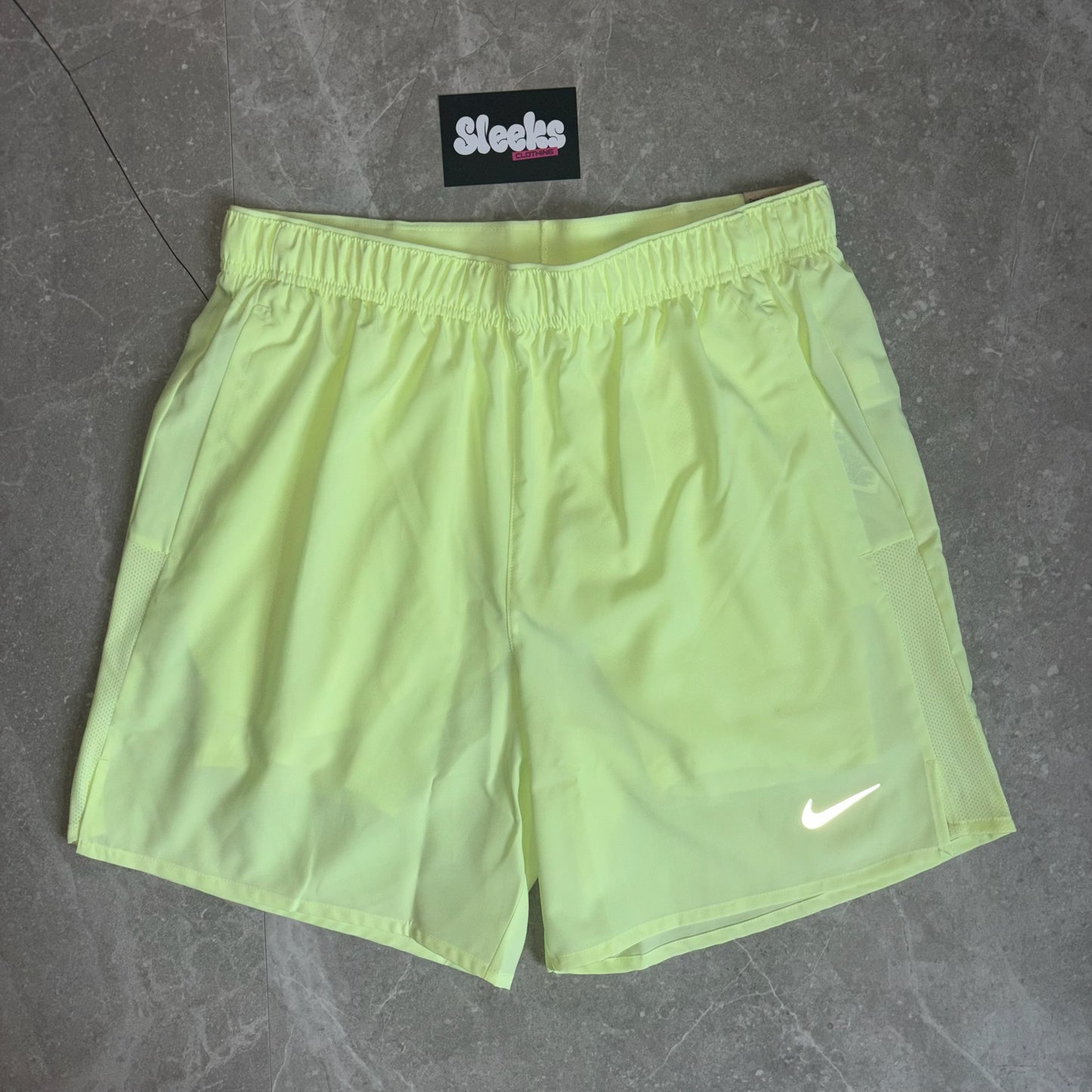 Nike Challenger Shorts Barely Volt