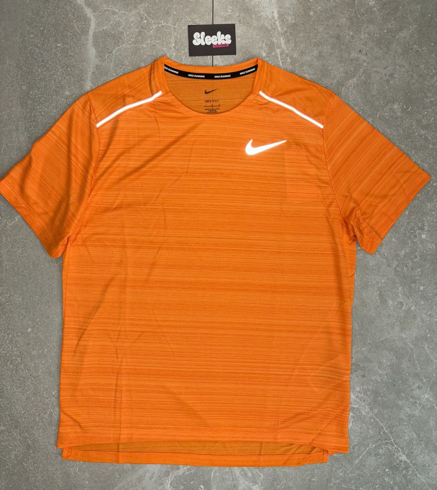 Nike Miler Tee Alpha Orange