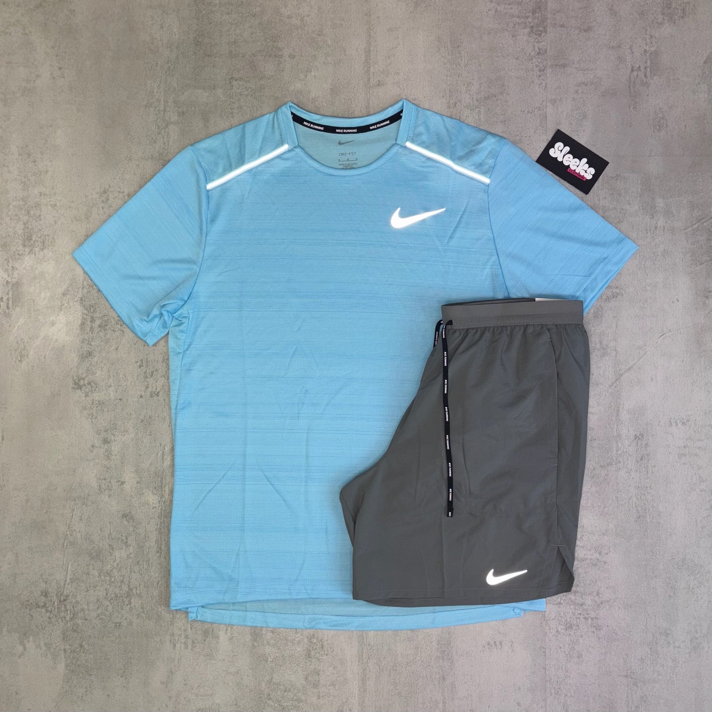 Nike Miler Set Aquarius Blue