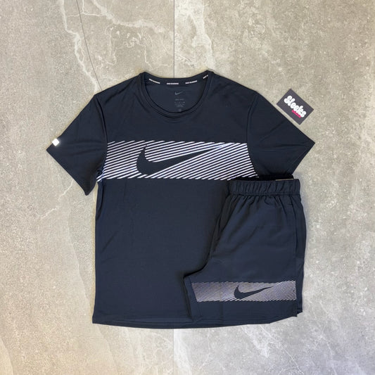 Nike Miler Flash Set Black