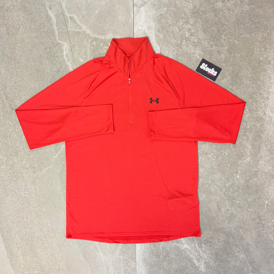 Under Armour Tech 1/2 Zip Racer Red