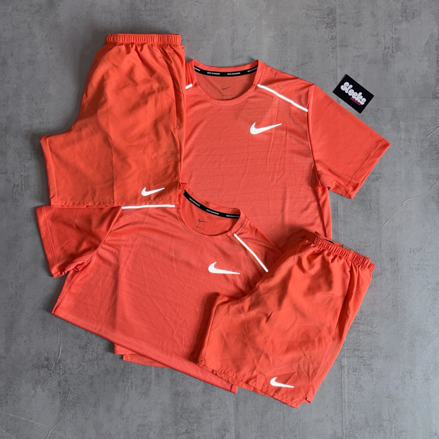 Nike Miler Set Light Wild Mango