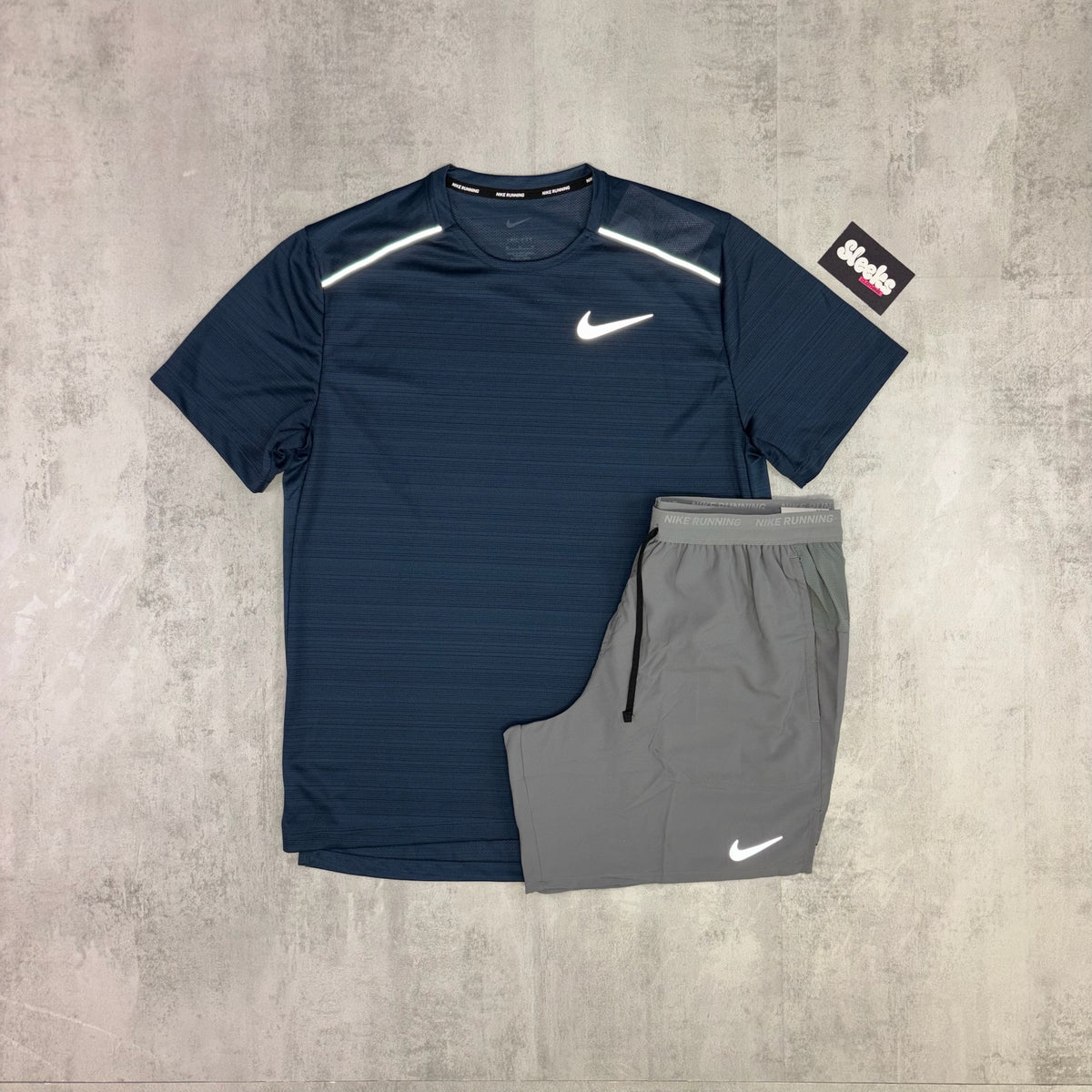 Nike Miler Set Armoury Navy