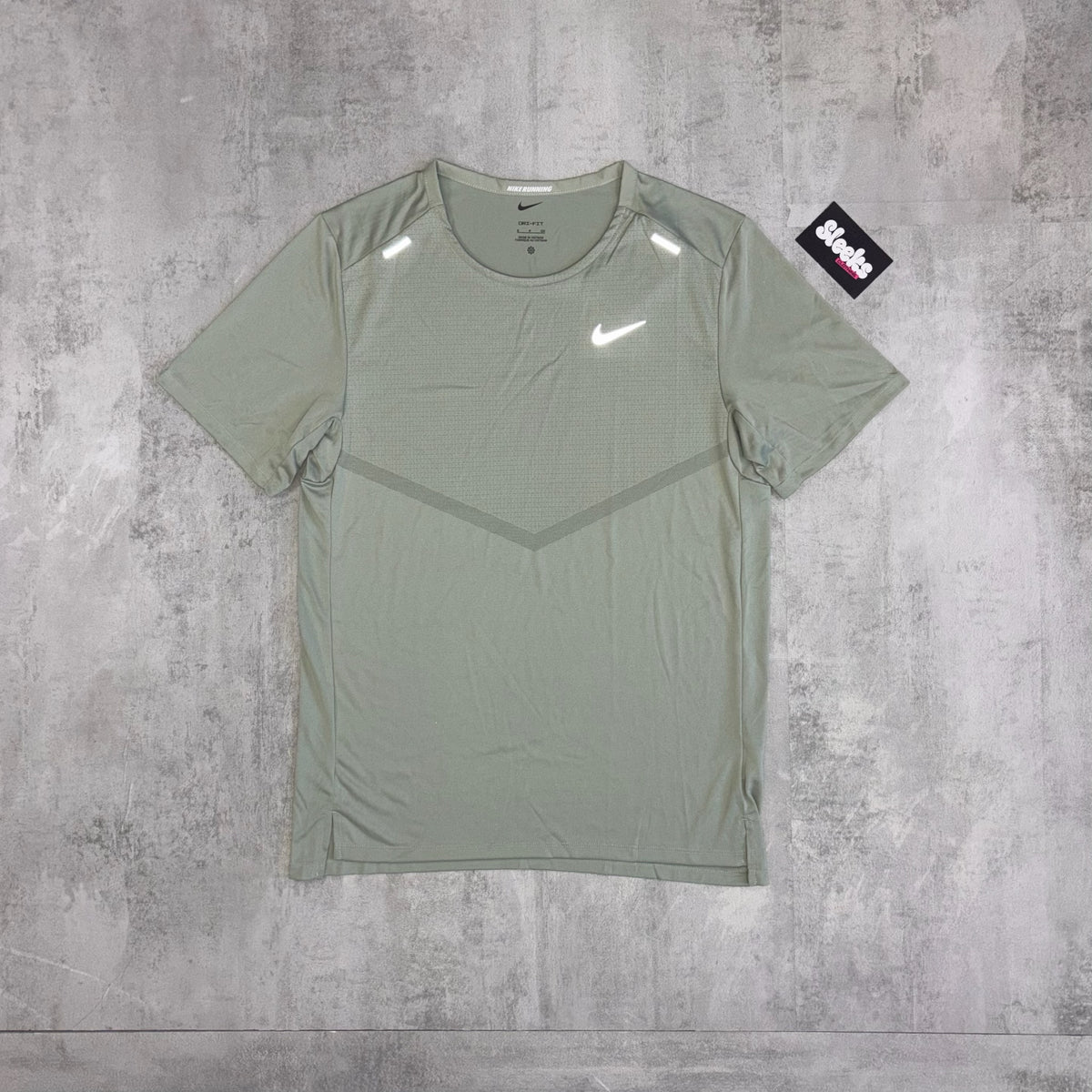 Nike Dri-fit Rise 365 Tee Jade Horizon